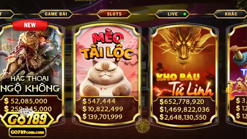 Đa dạng game để người chơi lựa chọn trải nghiệm